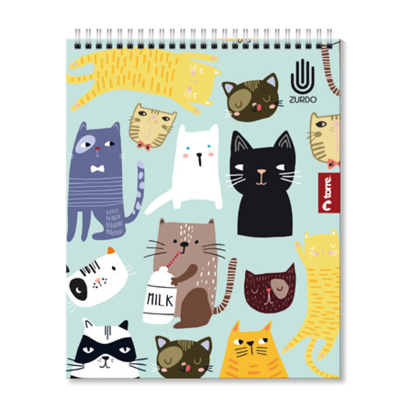 Cuaderno Universitario Clásico Zurdos 100 Hojas