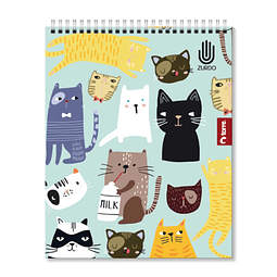 Cuaderno Universitario Clásico Zurdos 100 Hojas