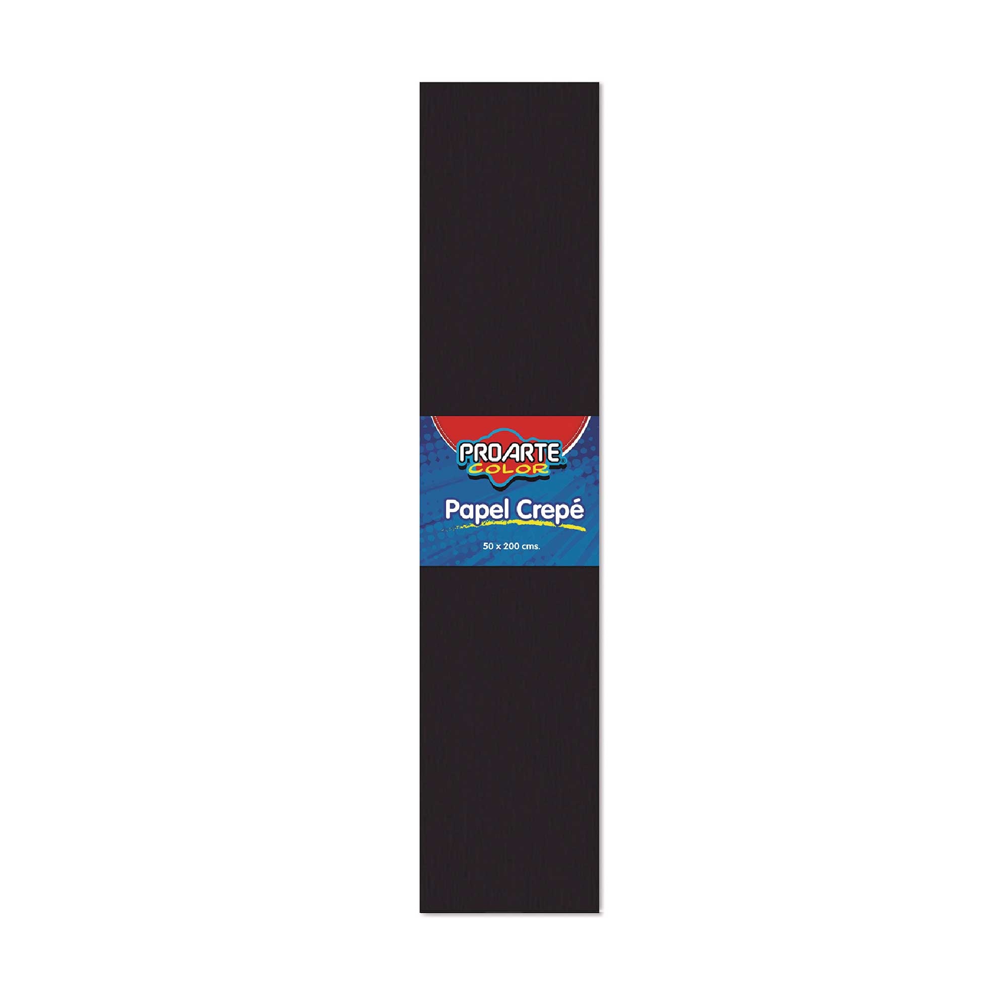 Papel Crepe 50x200 cm Negro
