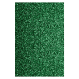Goma Eva Glitter 40x60 cm Verde