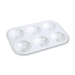 Pocillos para Témpera 6 Cavidades
