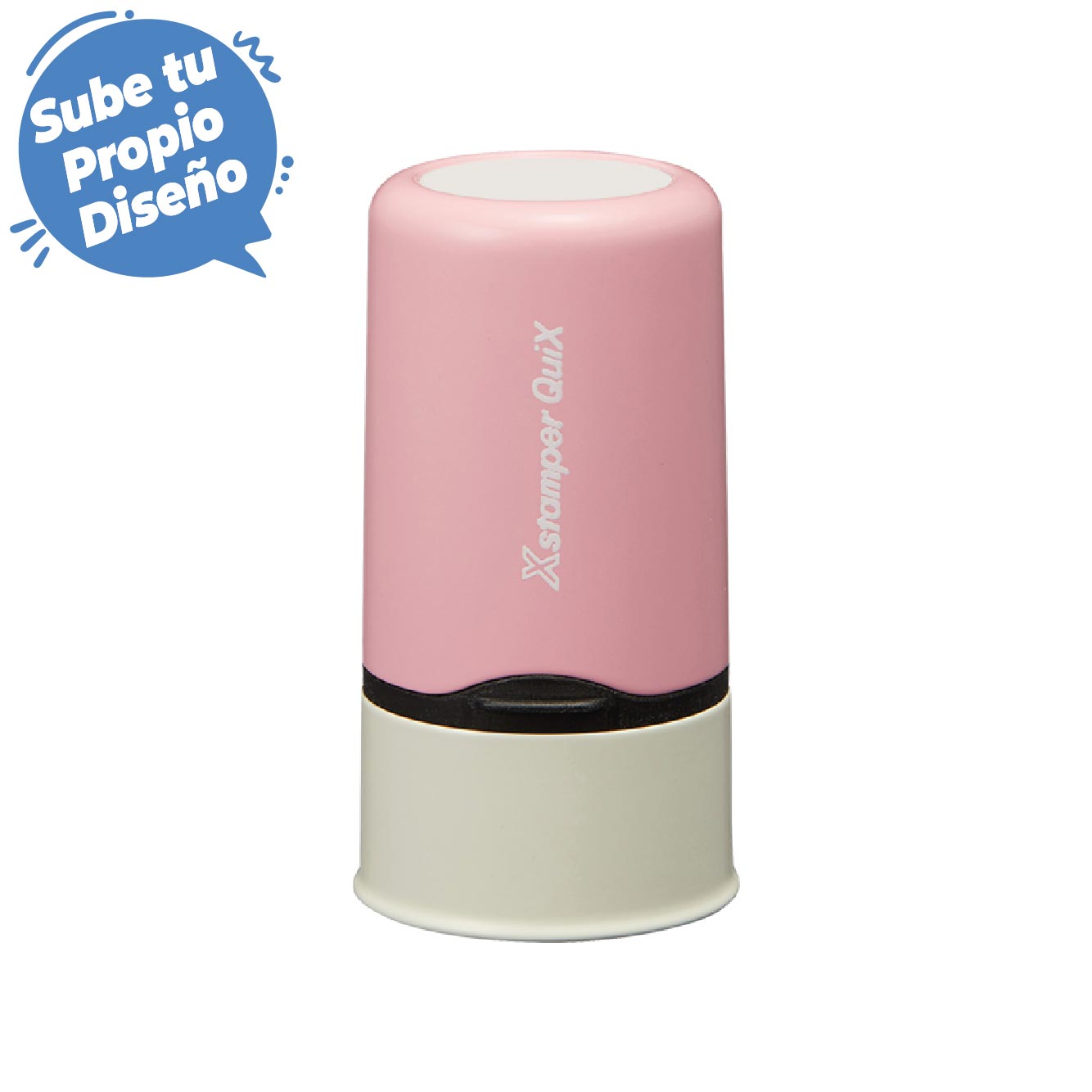 Timbre Quick Redondo QN32 13 mm Rosado