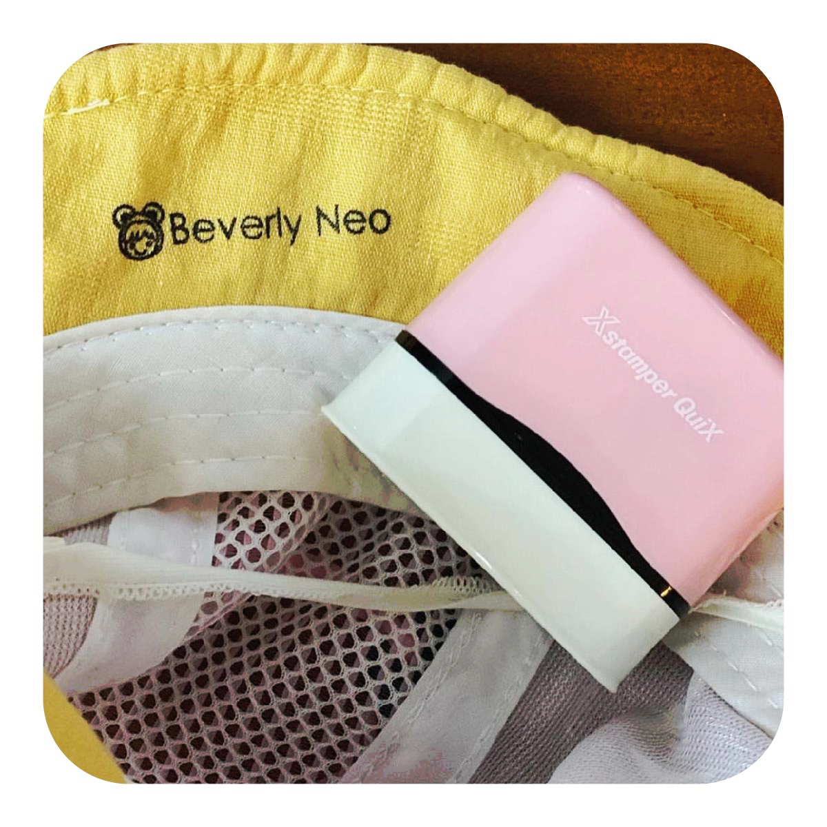 Timbre Quick QN41 Rosado | Carga tu Diseño