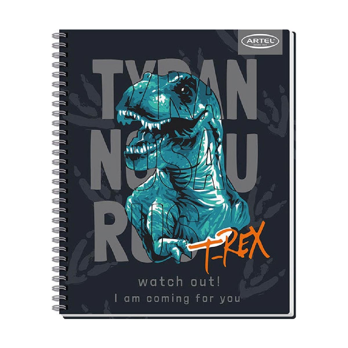 Cuaderno Universitario 7 mm Dino 100 hojas