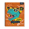 Cuaderno Universitario 7 mm Dino 100 hojas