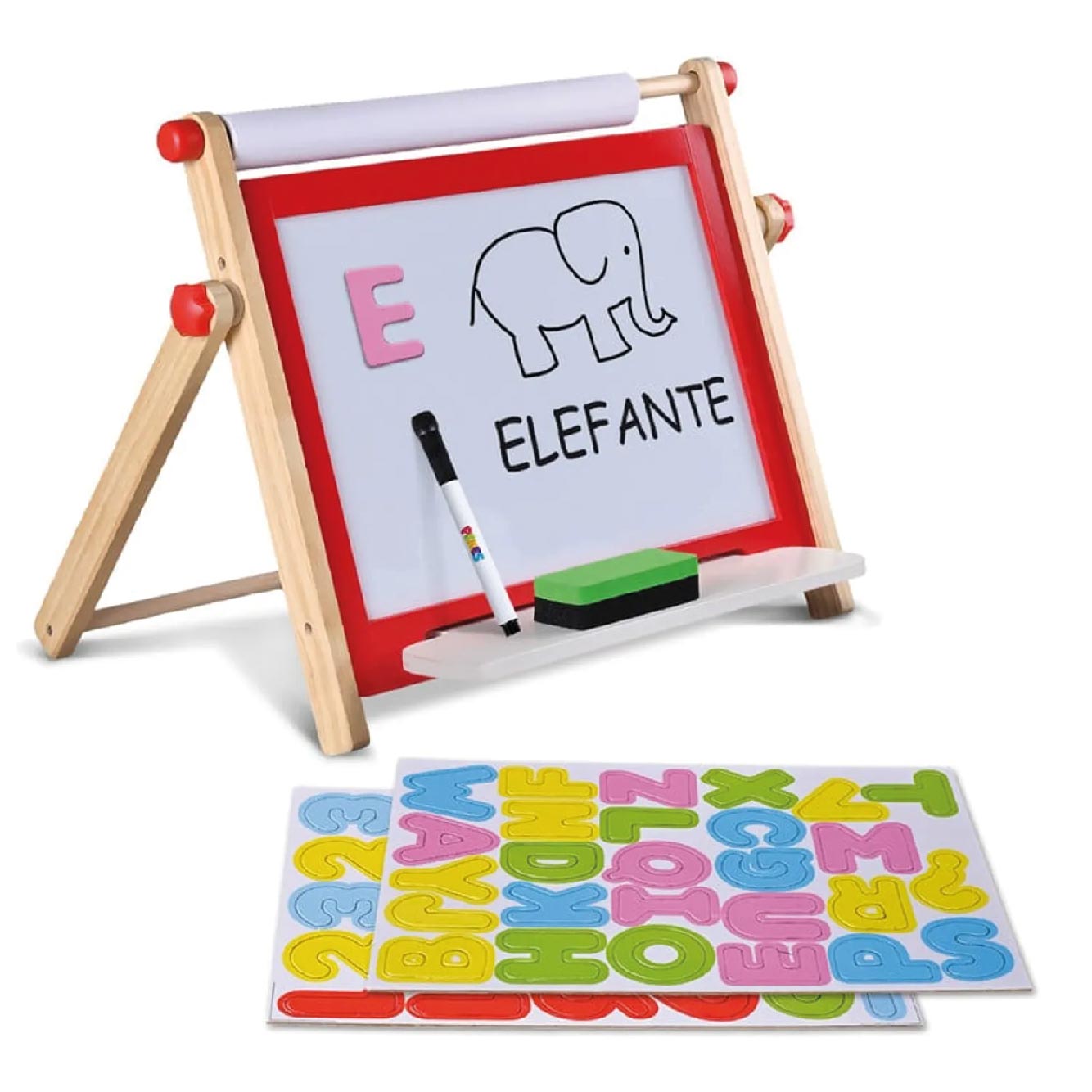 Atril de Mesa Pizarra Doble Pekes