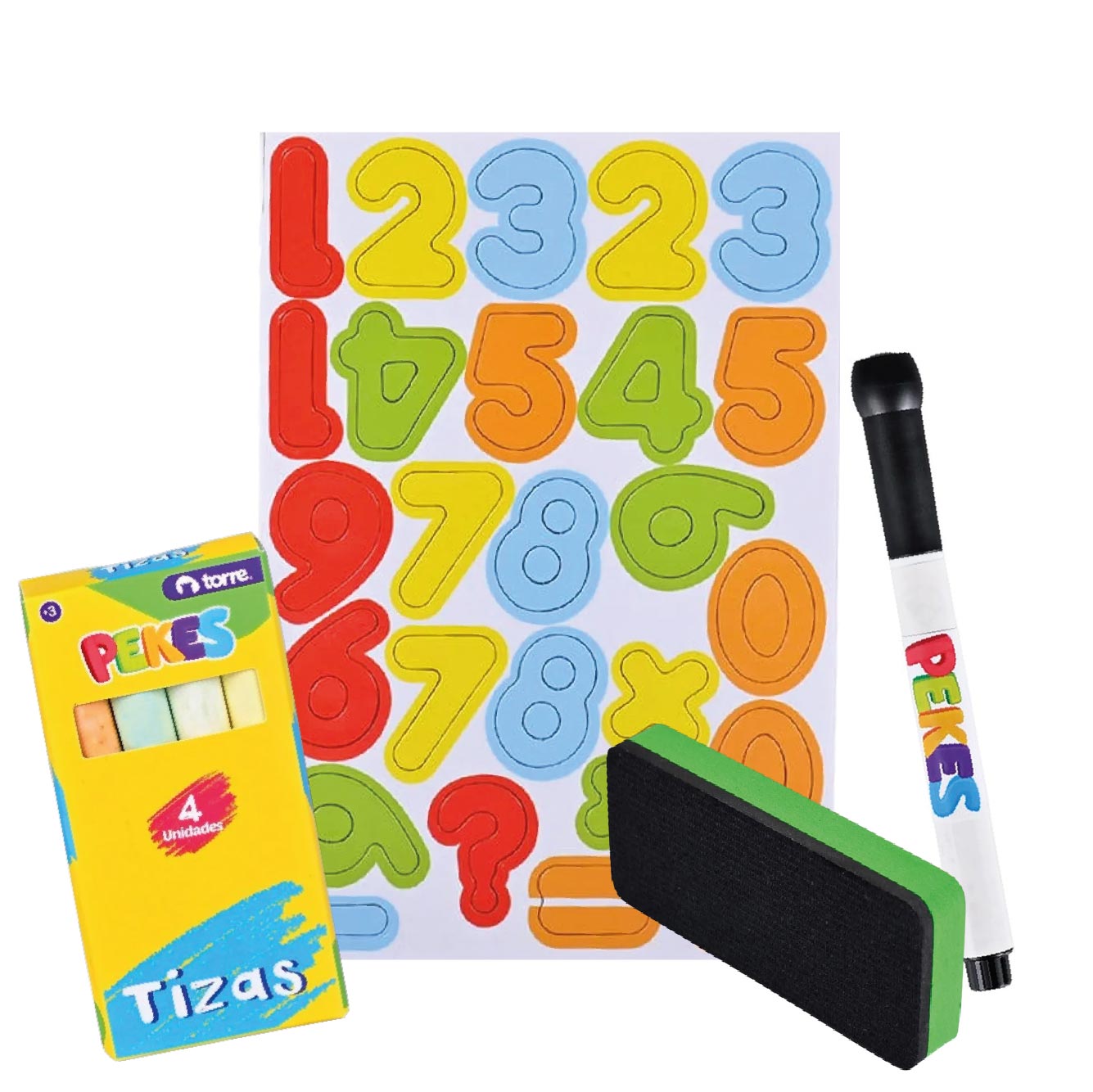 Atril de Mesa Pizarra Doble Pekes