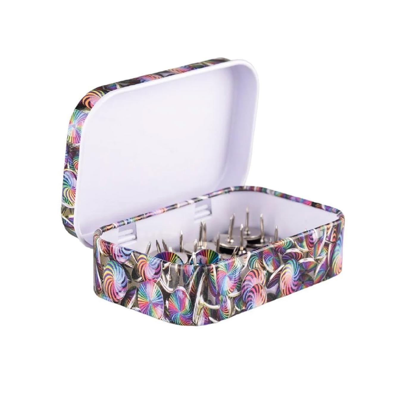 Blíster Caja Metálica Chinches Diseño 36 Unidades