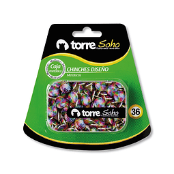 Blíster Caja Metálica Chinches Diseño 36 Unidades