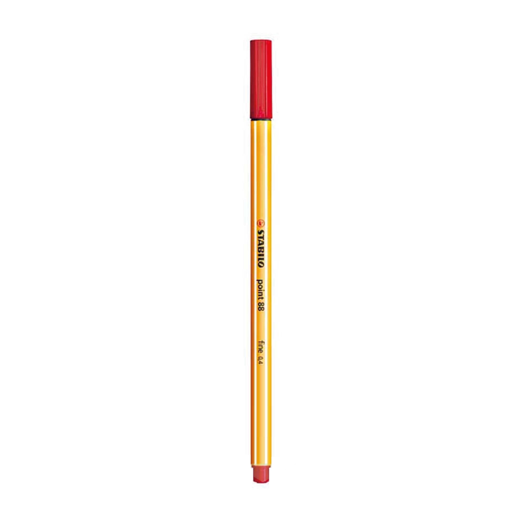 Fineliner Point 88 Rojo 0.4 mm