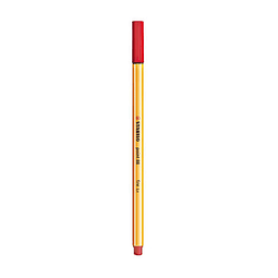 Fineliner Point 88 Rojo 0.4 mm