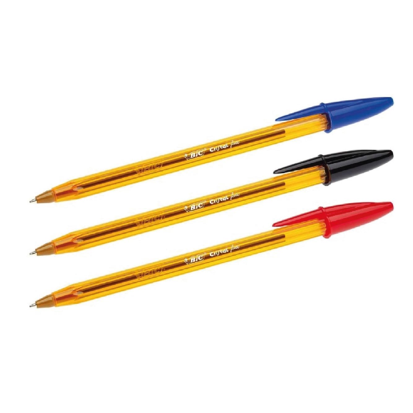 Lápiz Pasta Cristal Fino Azul Caja 50 Unidades