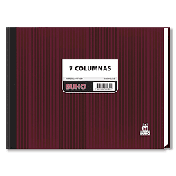 Libro Tabulado 7 Columnas 100 Hojas
