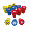 Timbres Infantiles Paw Patrol 12 Unidades