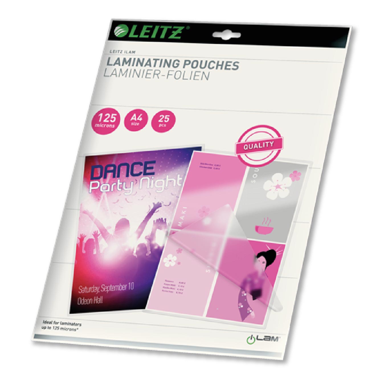 Laminas para Plastificar A4 25 Unidades