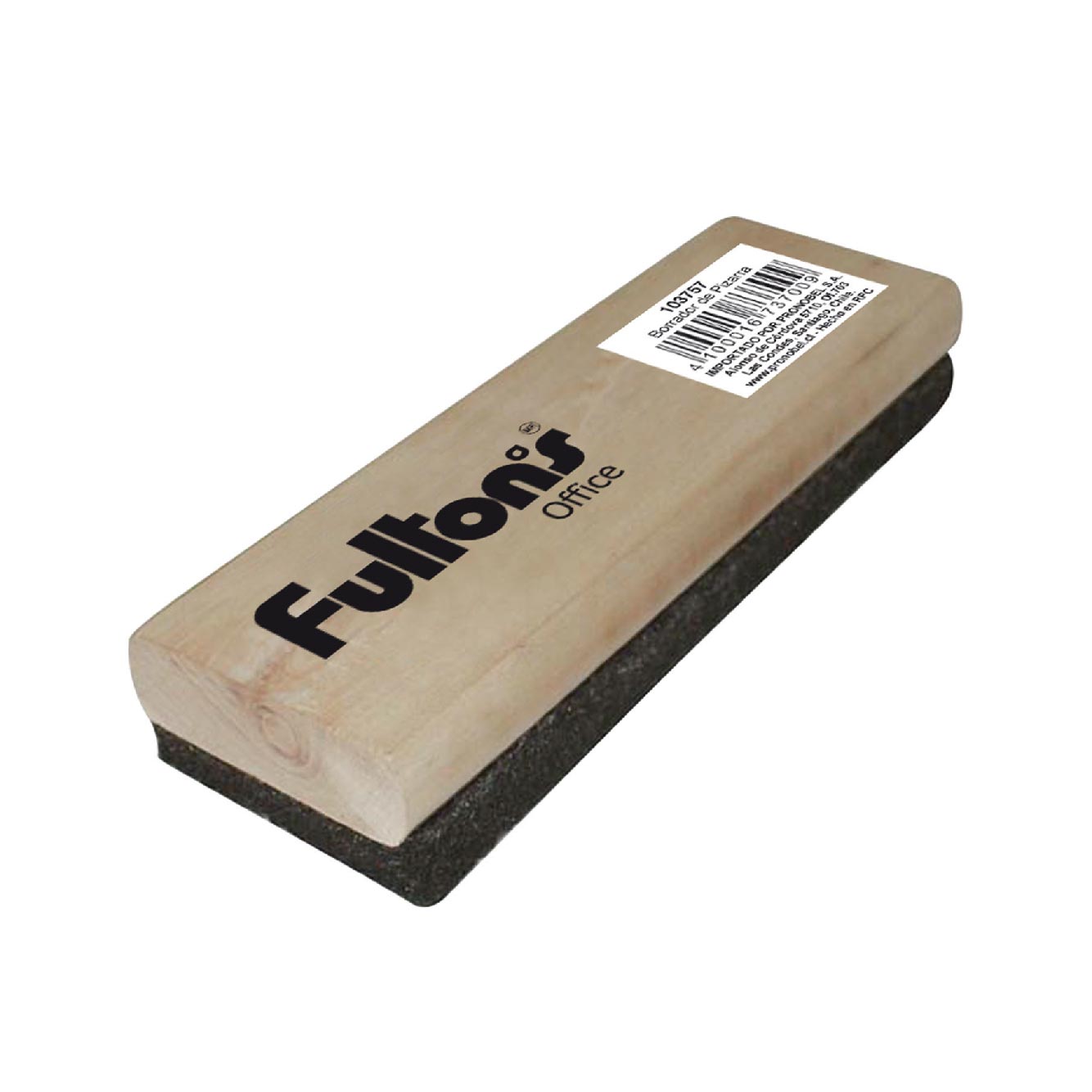 Borrador Pizarra Madera