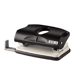 Perforador Mediano 15 Hojas Negro