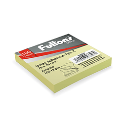 Nota Adhesiva Pop-Up 100 Hojas Amarillo