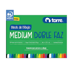 Block de Dibujo M-99 Doble Faz