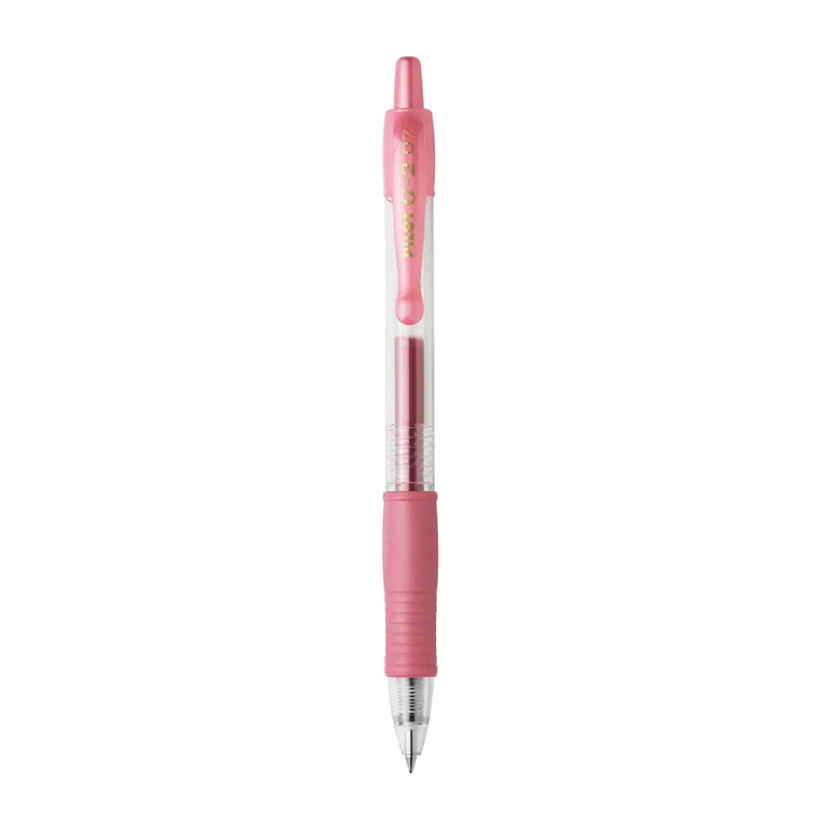 Lápiz Gel G-2 0.7 mm Rosado Metálico
