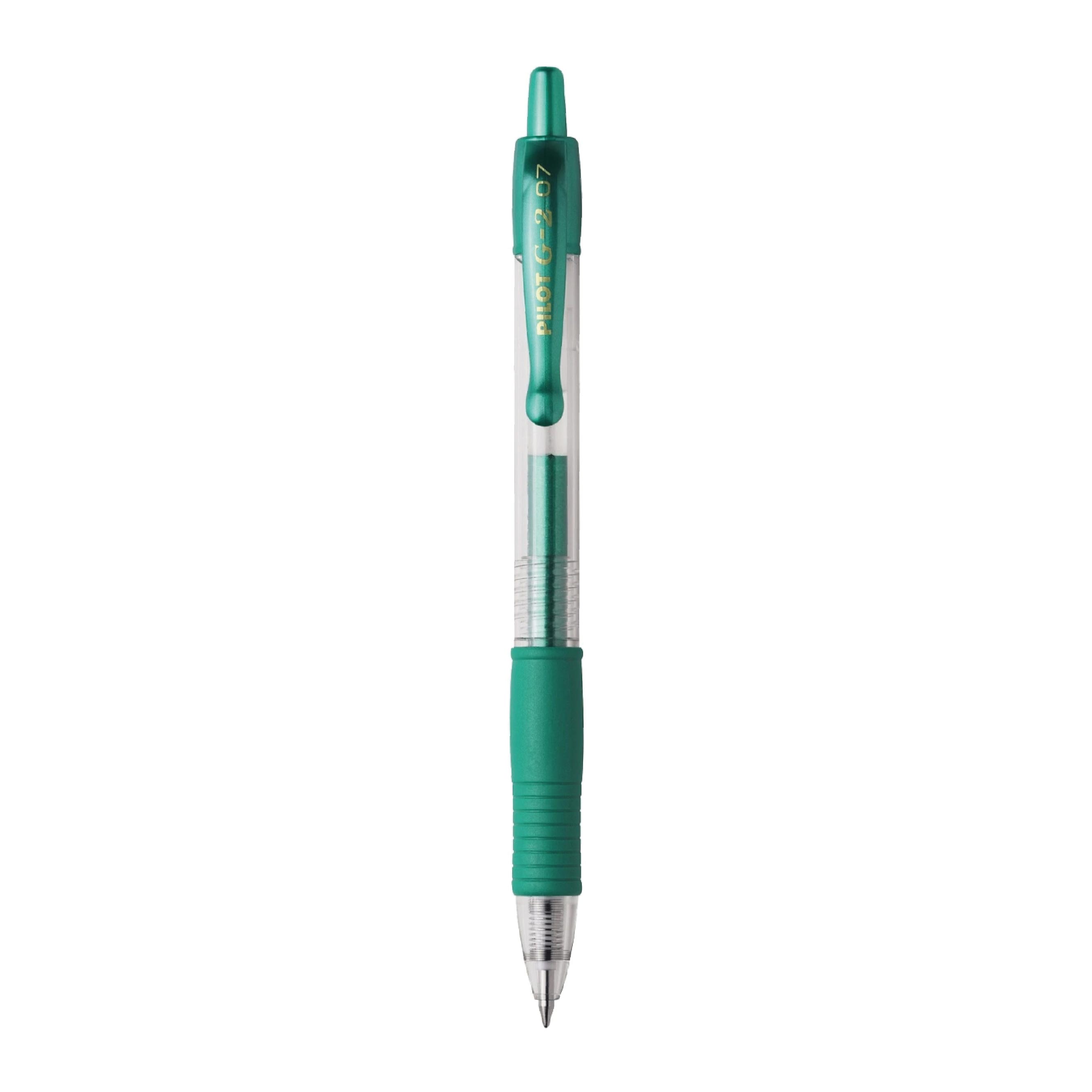 Lápiz Gel G-2 0.7 mm Verde Metálico