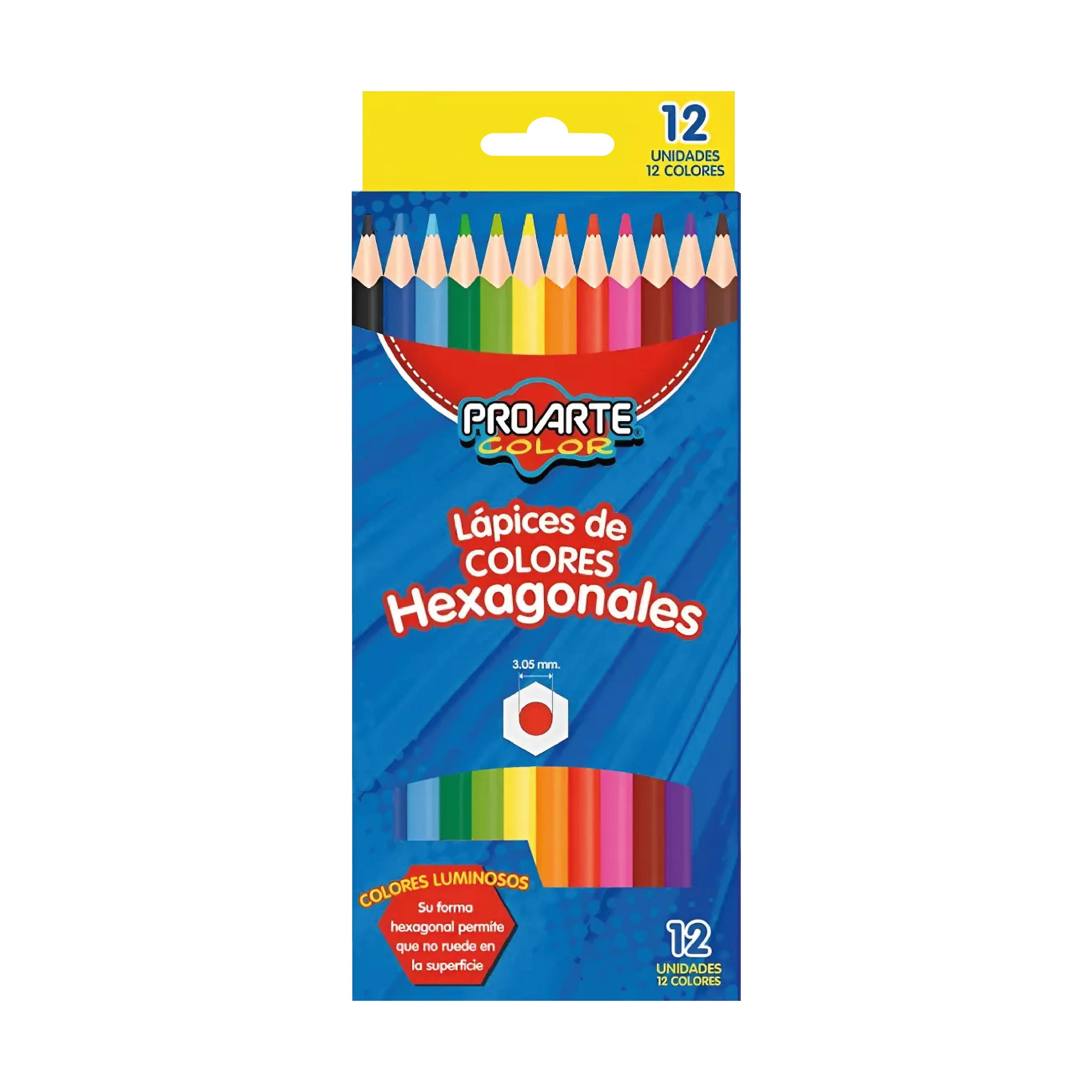 Lápices 12 Colores Acuarelables