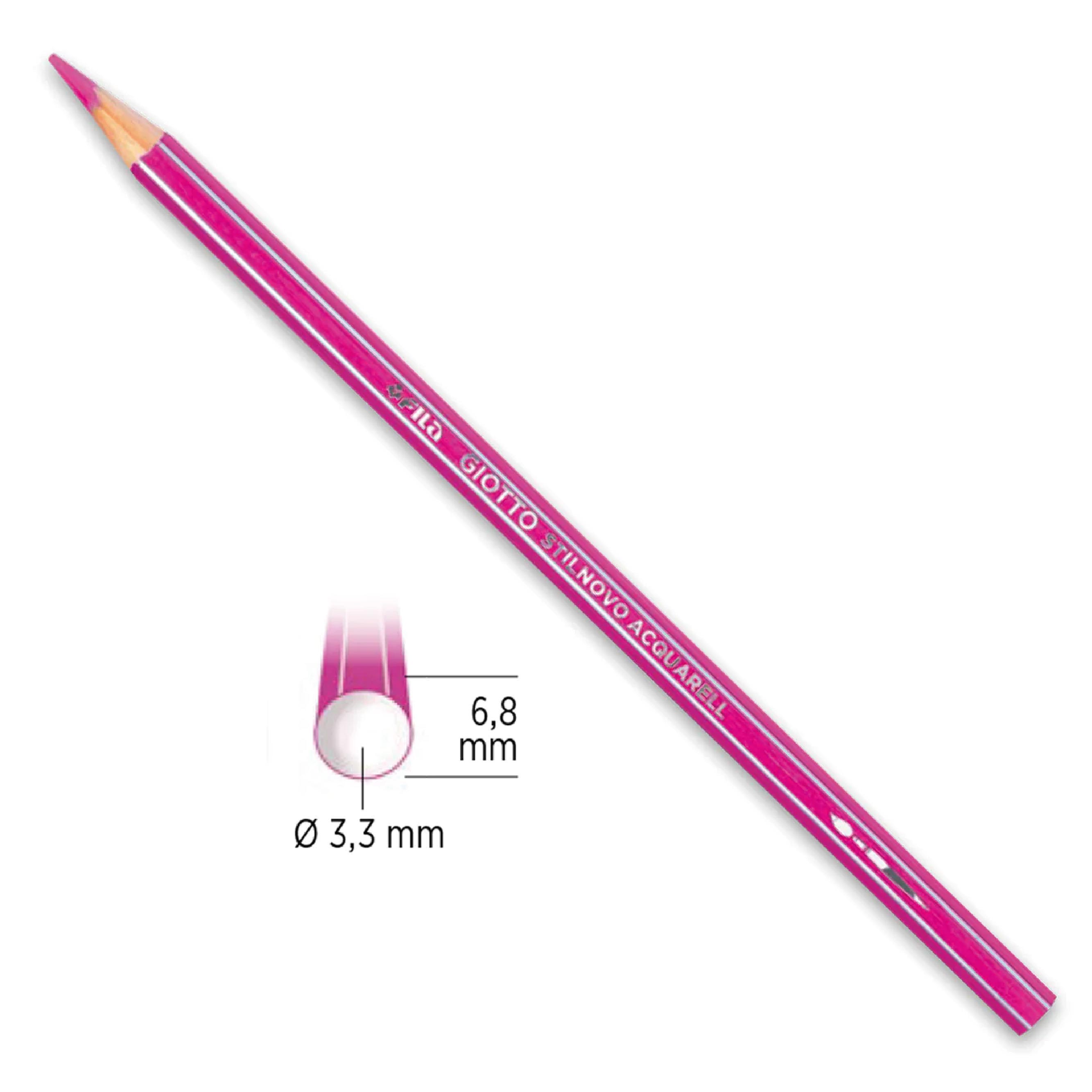 Lápices Stilnovo Acquarell 12 Colores
