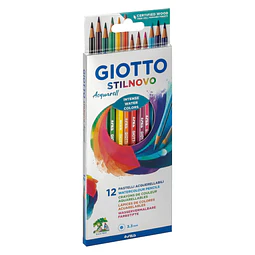 Lápices Stilnovo Acquarell 12 Colores