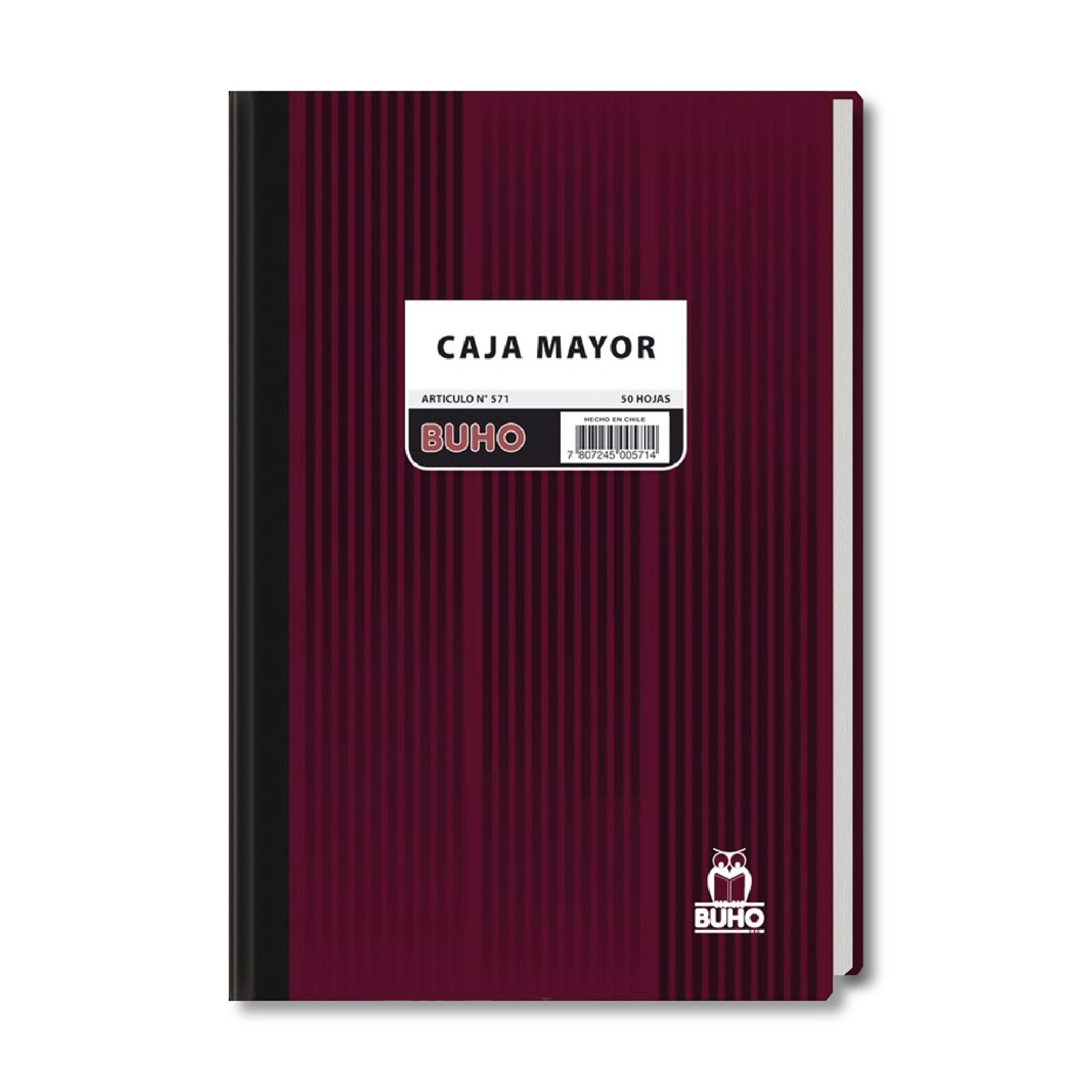 Libro Caja Mayor 50 Hojas