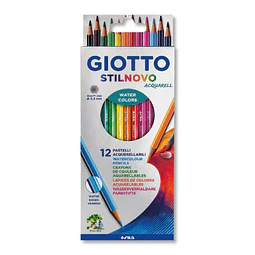Lápices Stilnovo Acquarell 12 Colores
