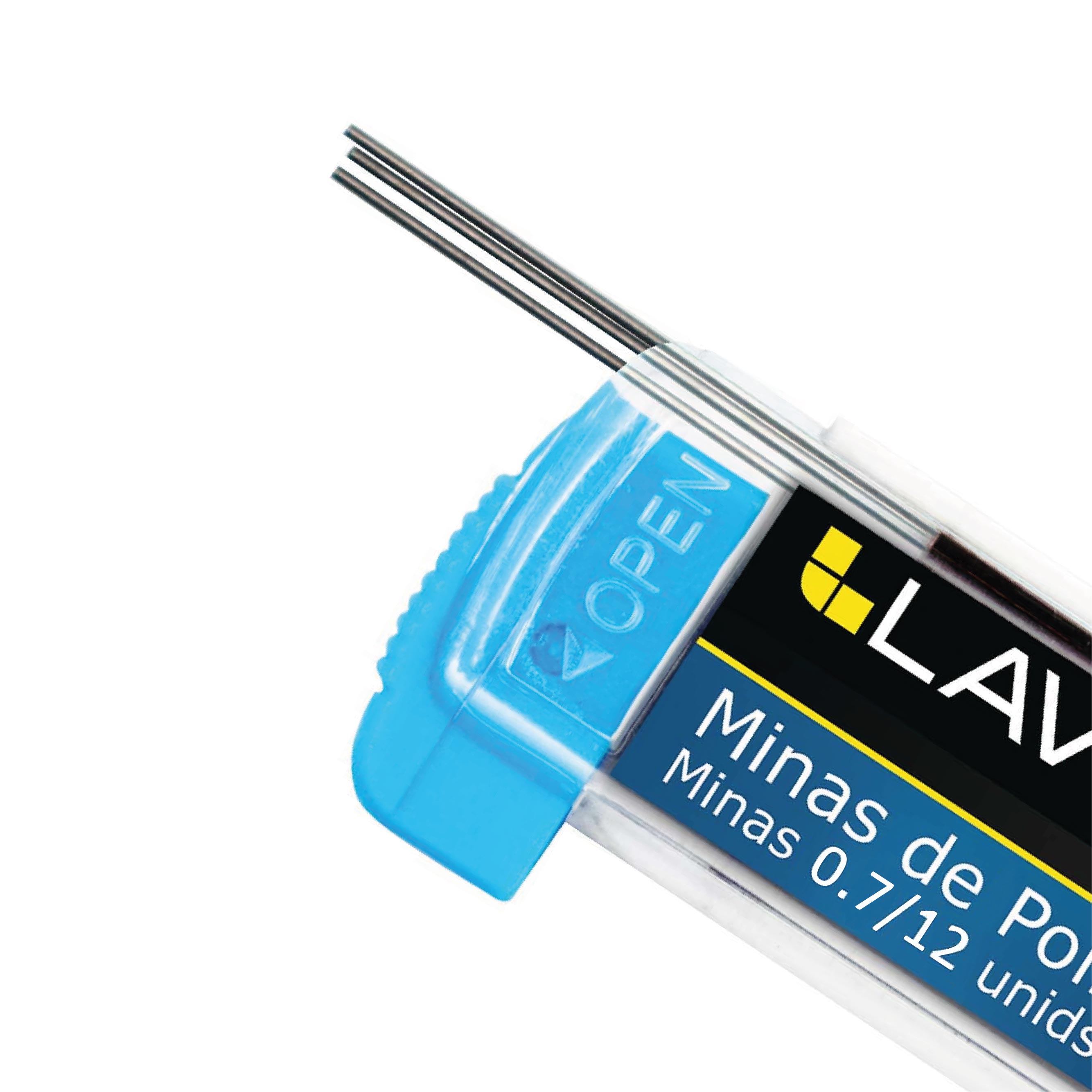 Minas 0,7 mm 12 Unidades