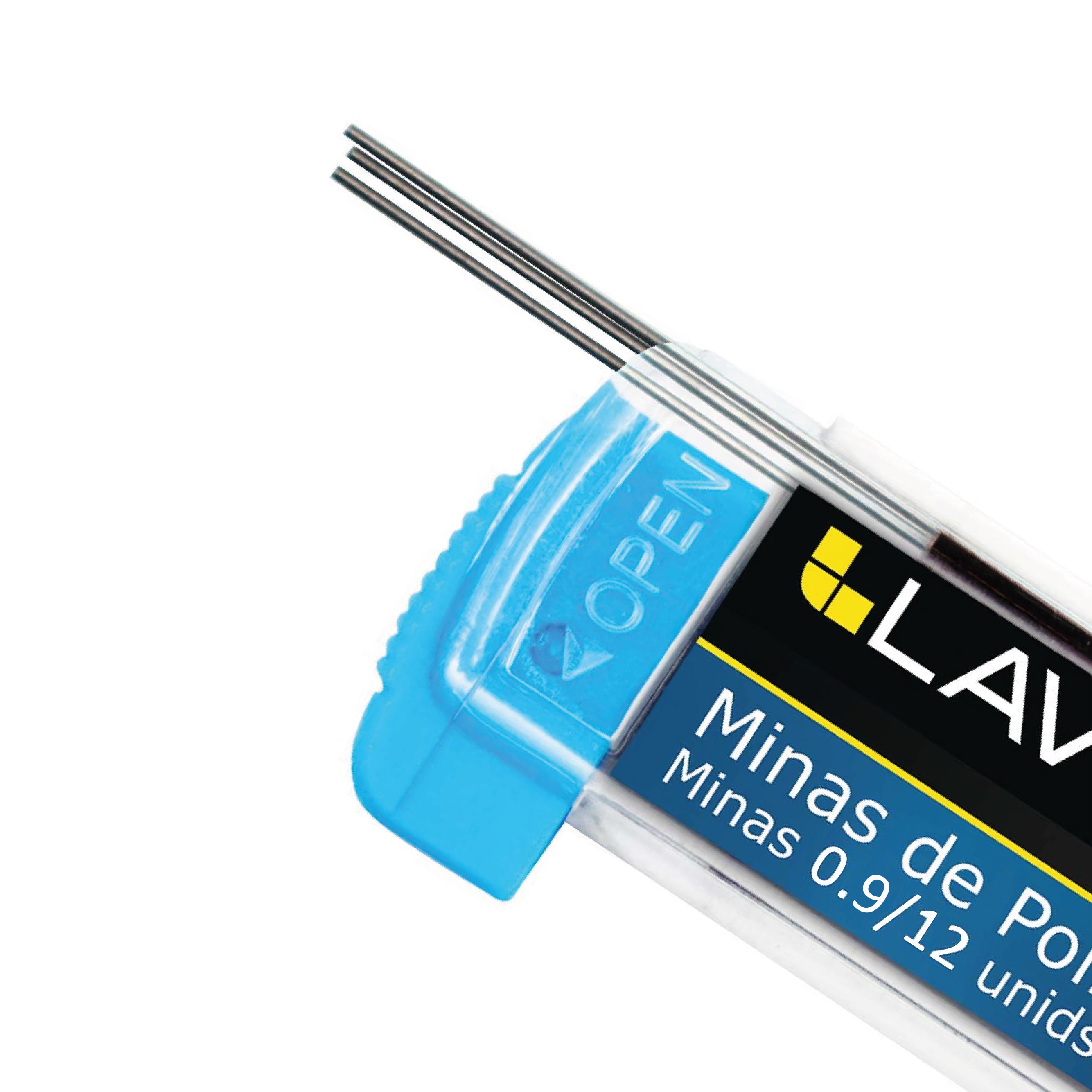 Minas 0,9 mm 12 Unidades