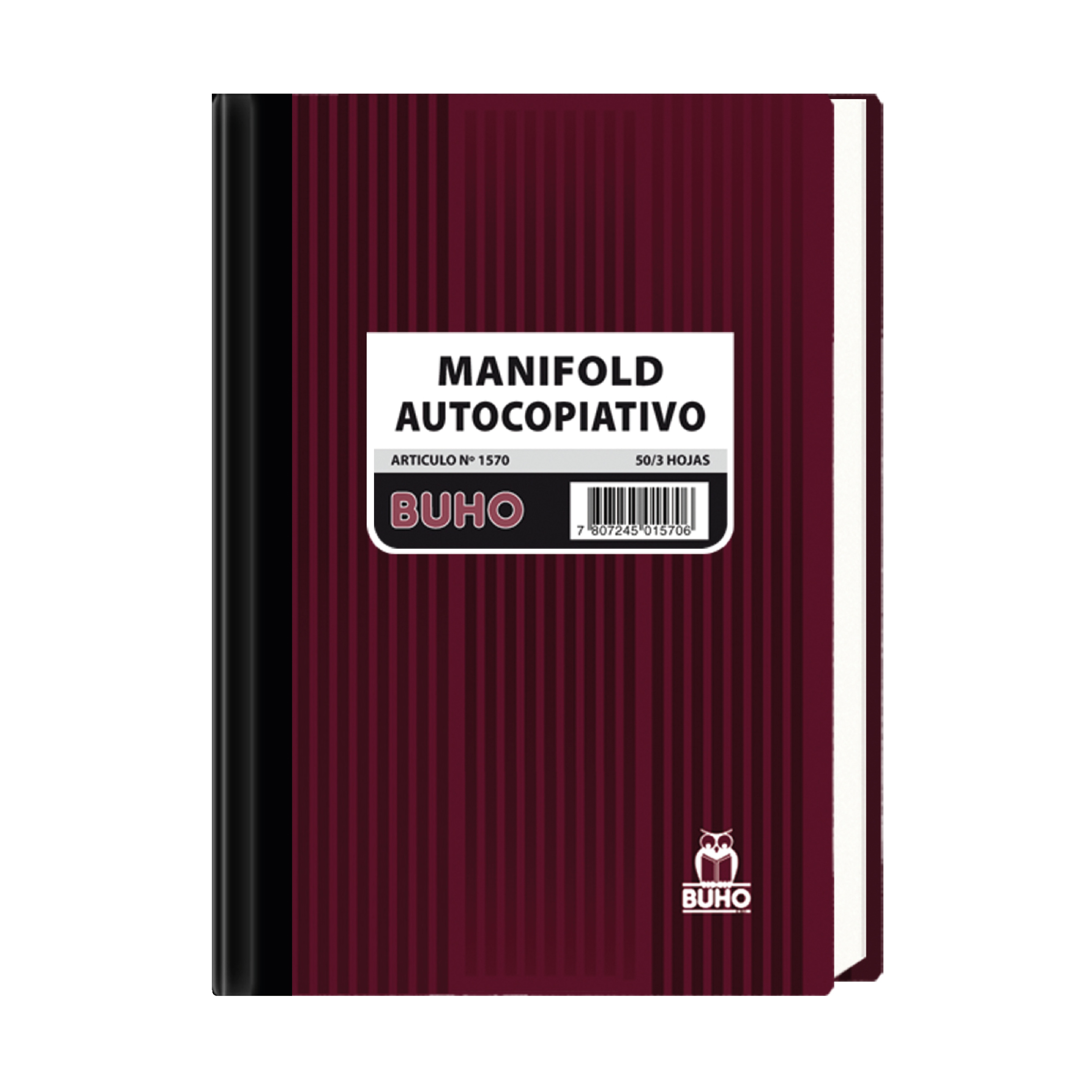 Libro Manifold Autocopiativo 50/3 Hojas