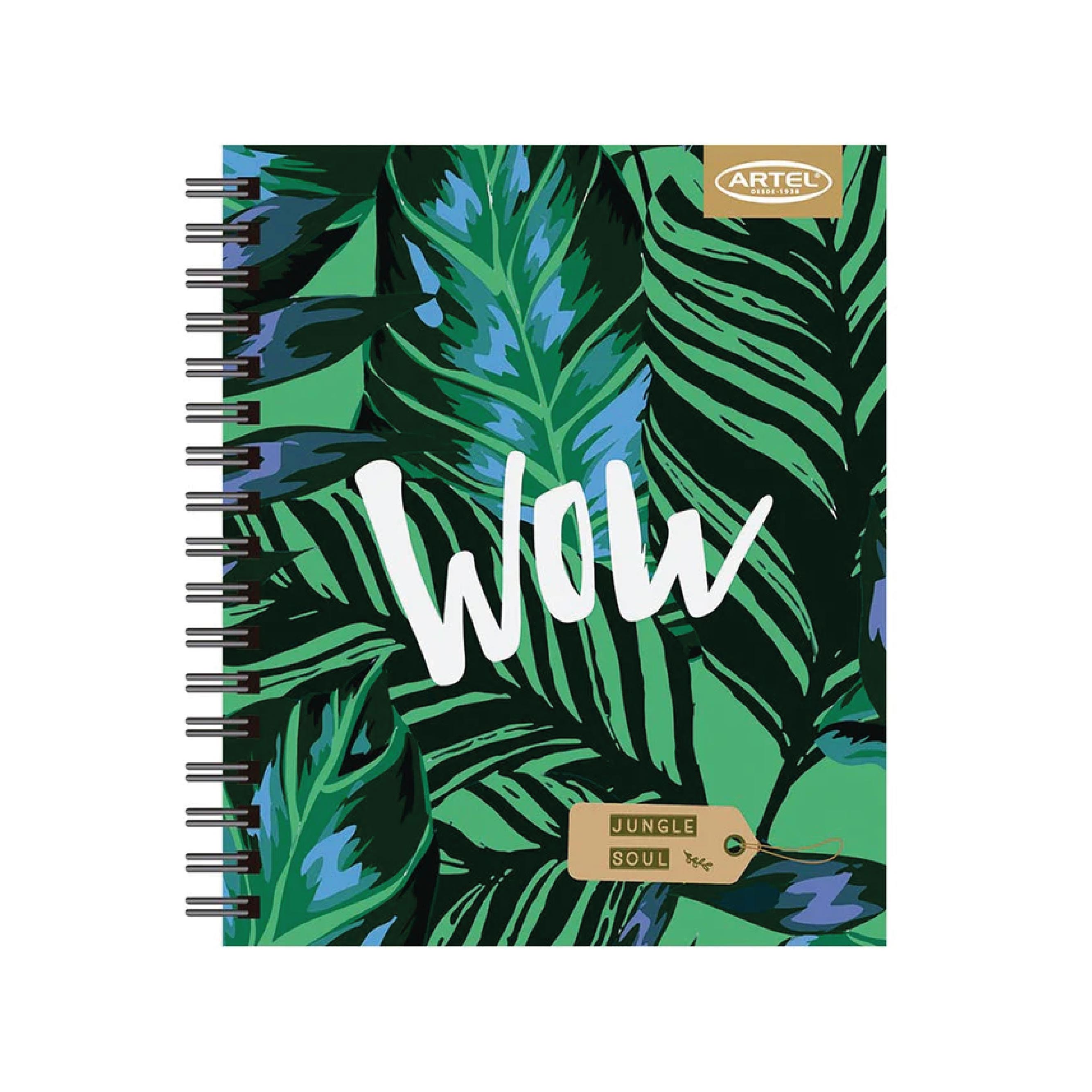 Cuaderno Book Jungle 120 Hojas