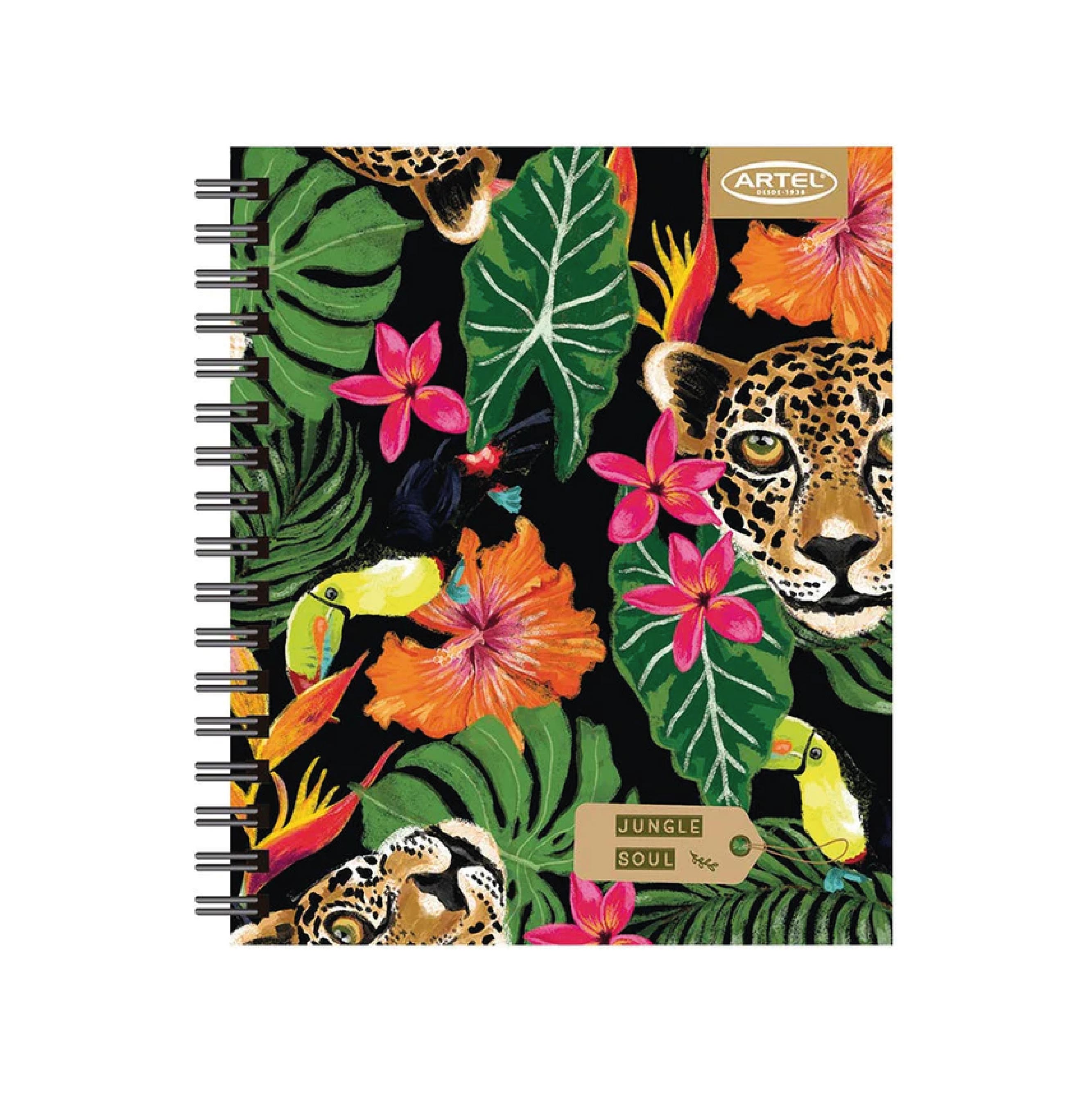 Cuaderno Book Jungle 120 Hojas