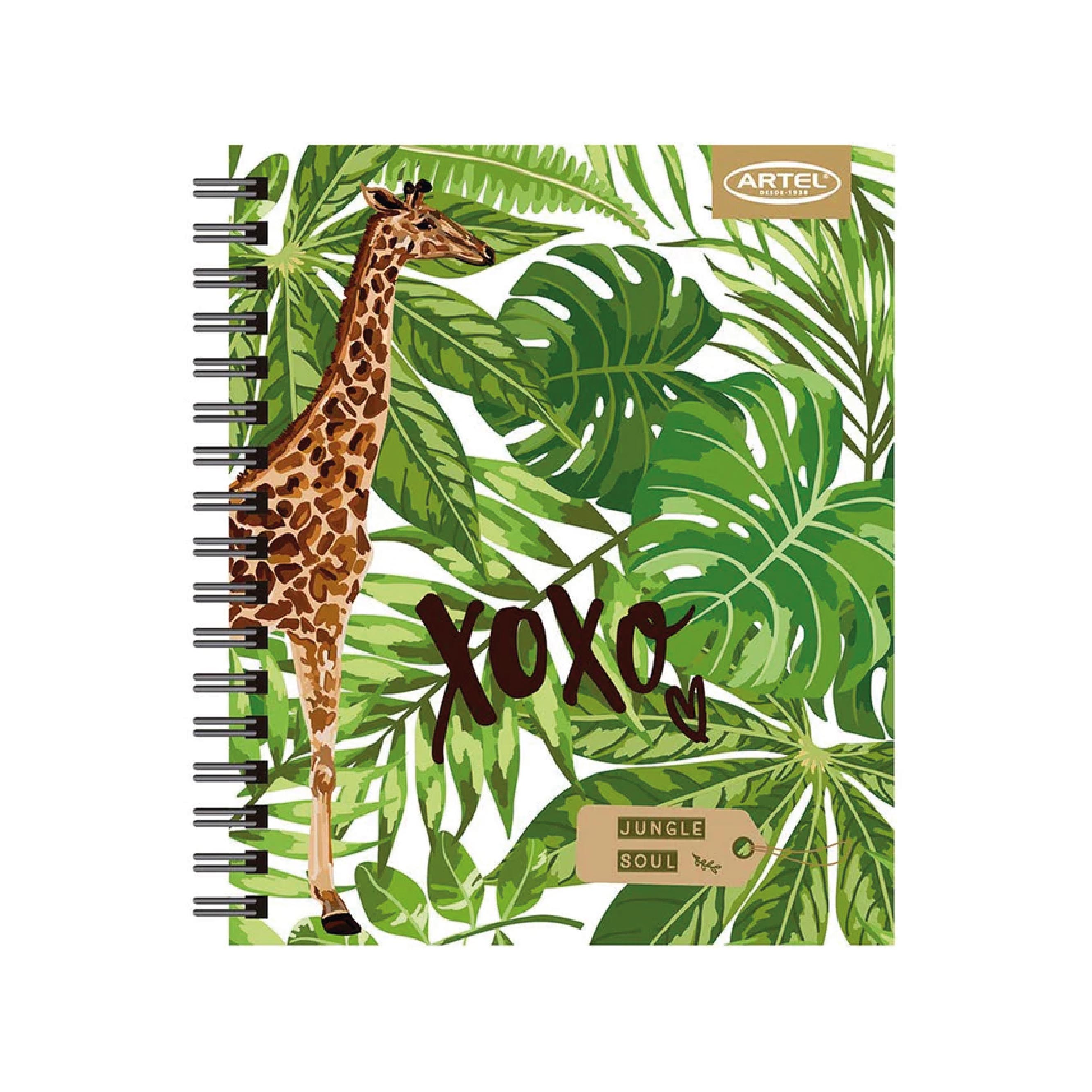 Cuaderno Book Jungle 120 Hojas