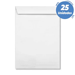 Sobre Saco Oficio Blanco 25 Unidades