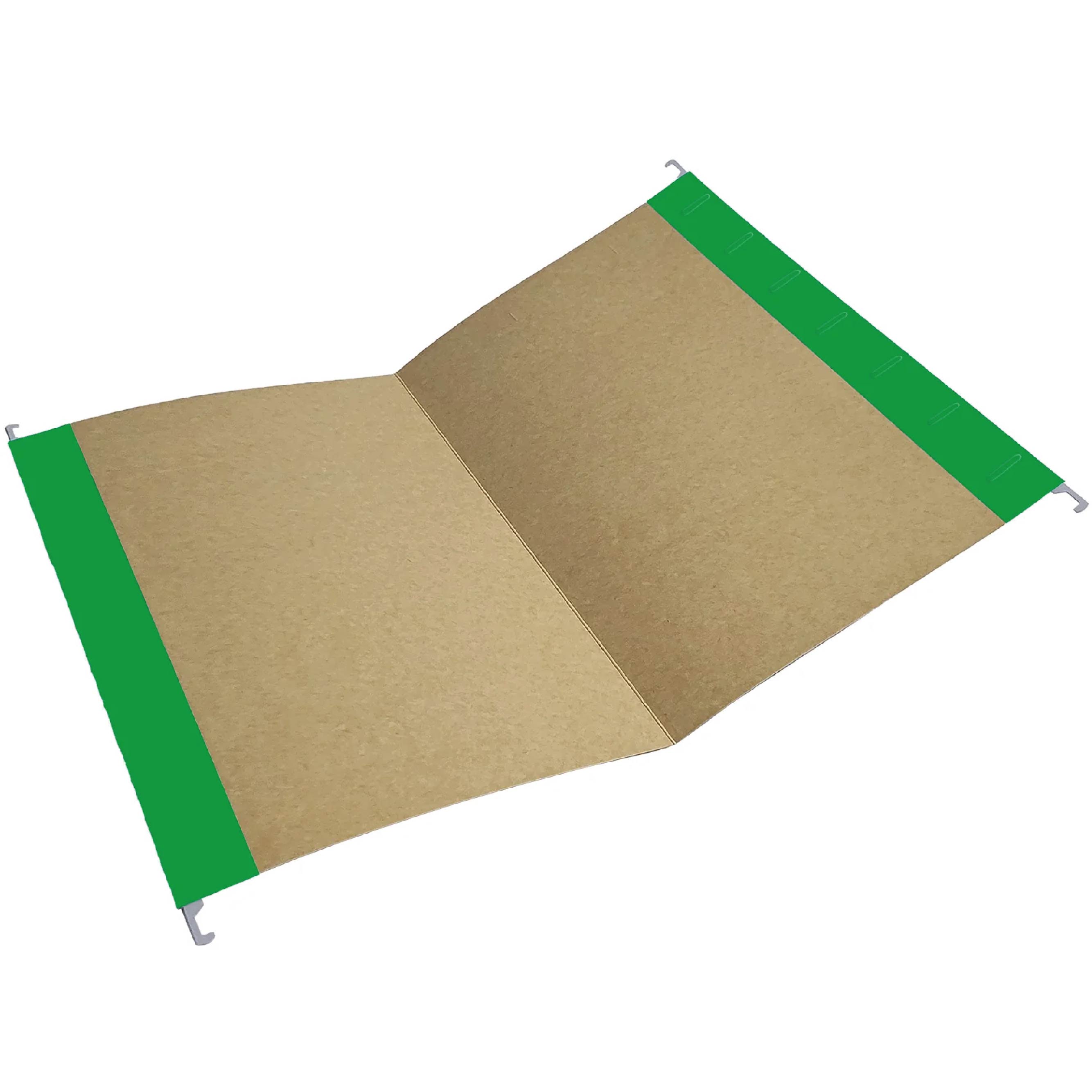 Carpeta Colgante Termolaminada Verde
