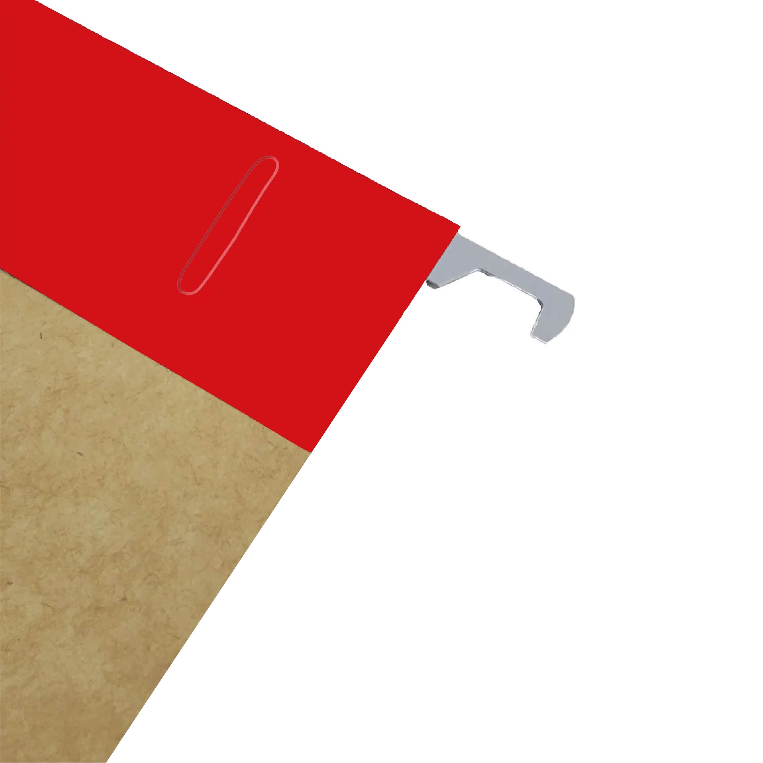 Carpeta Colgante Termolaminada Roja