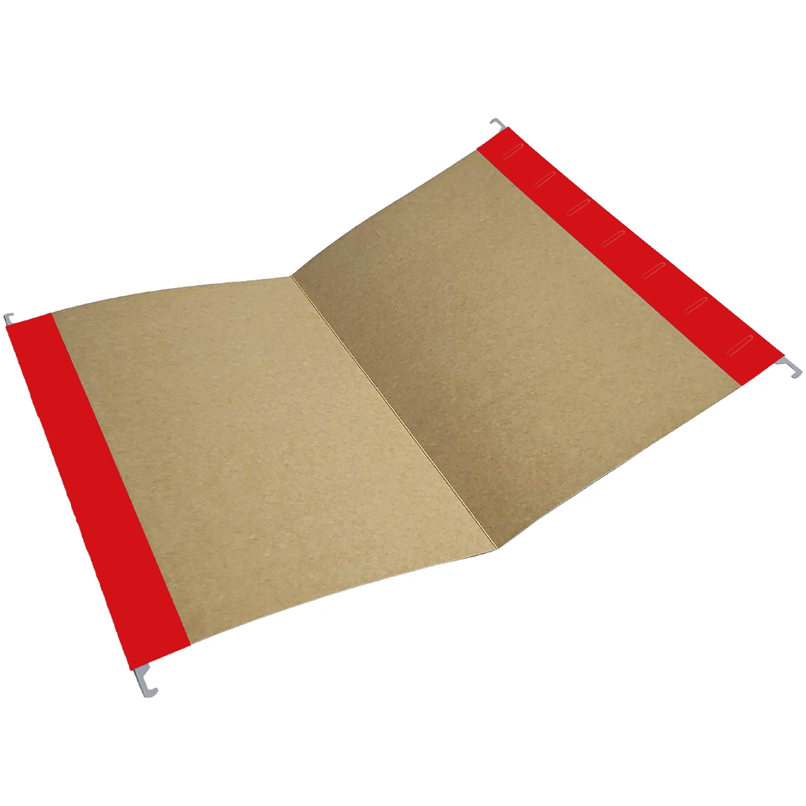 Carpeta Colgante Termolaminada Roja