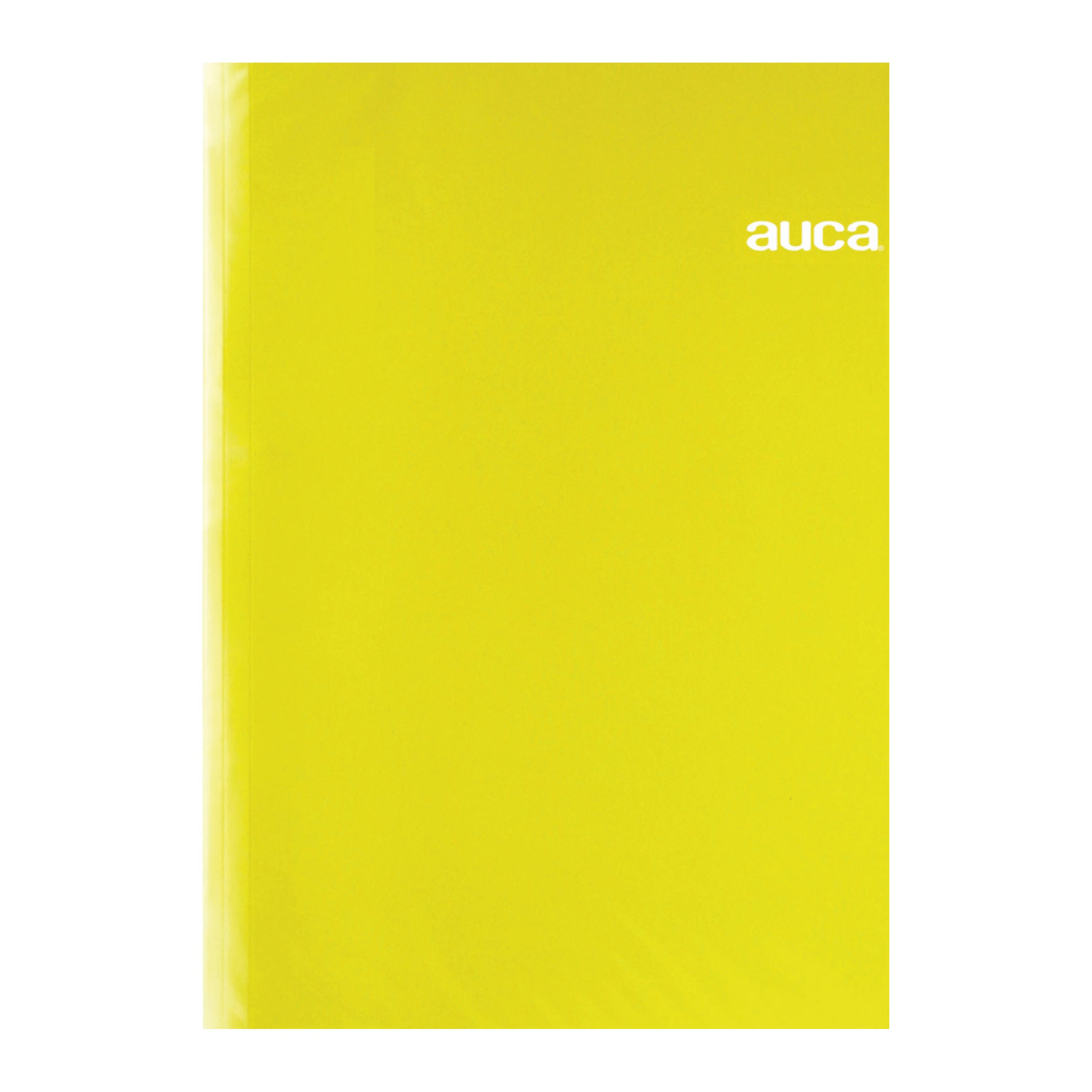 Carpeta Plastificada Amarillo con Gusano