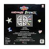 Set 4 Tizas Jumbo + Stencil