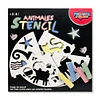 Set 4 Tizas Jumbo + Stencil