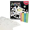 Set 4 Tizas Jumbo + Stencil