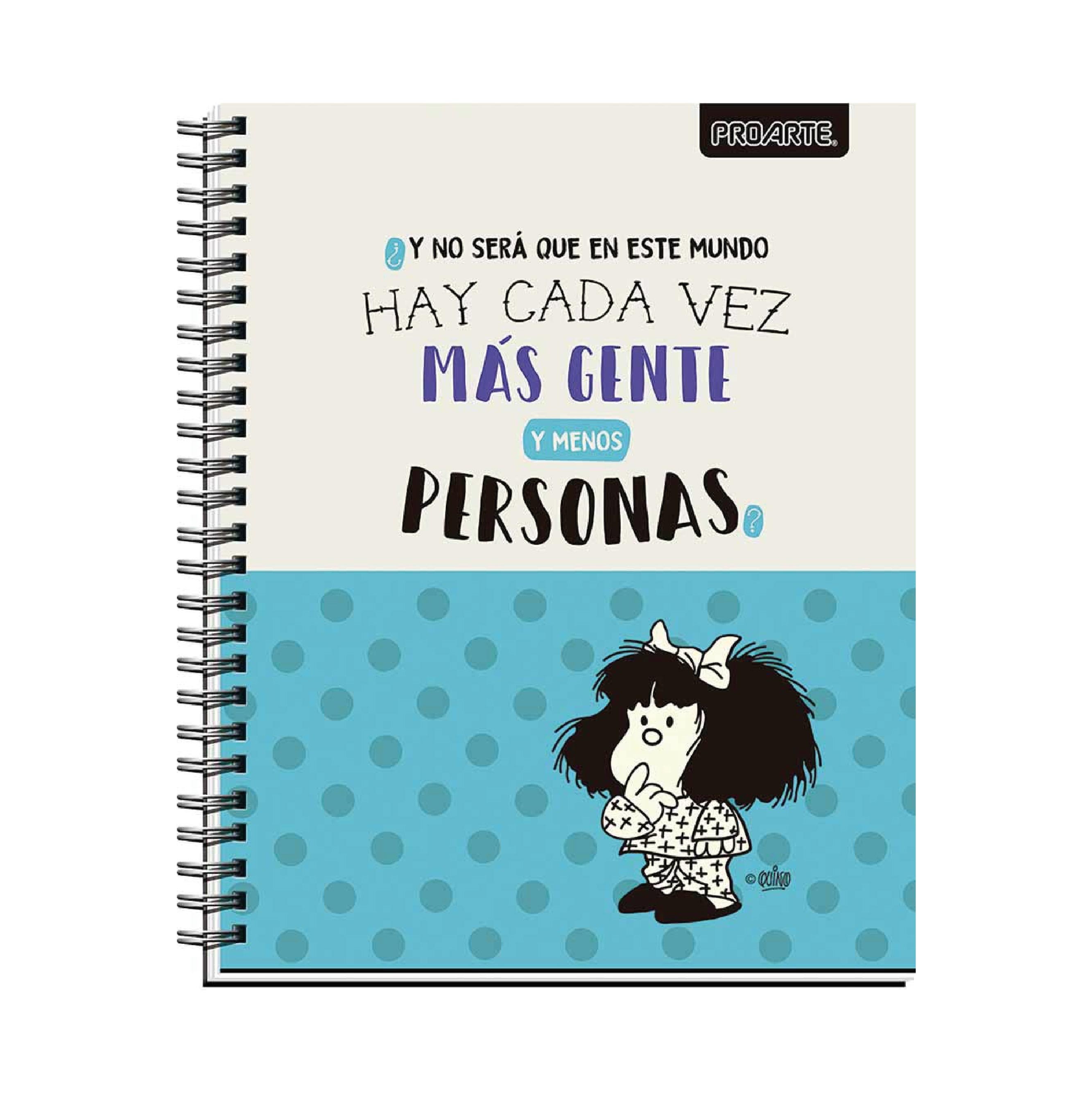 Cuaderno Book Mafalda 150 hojas