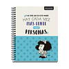 Cuaderno Book Mafalda 150 hojas