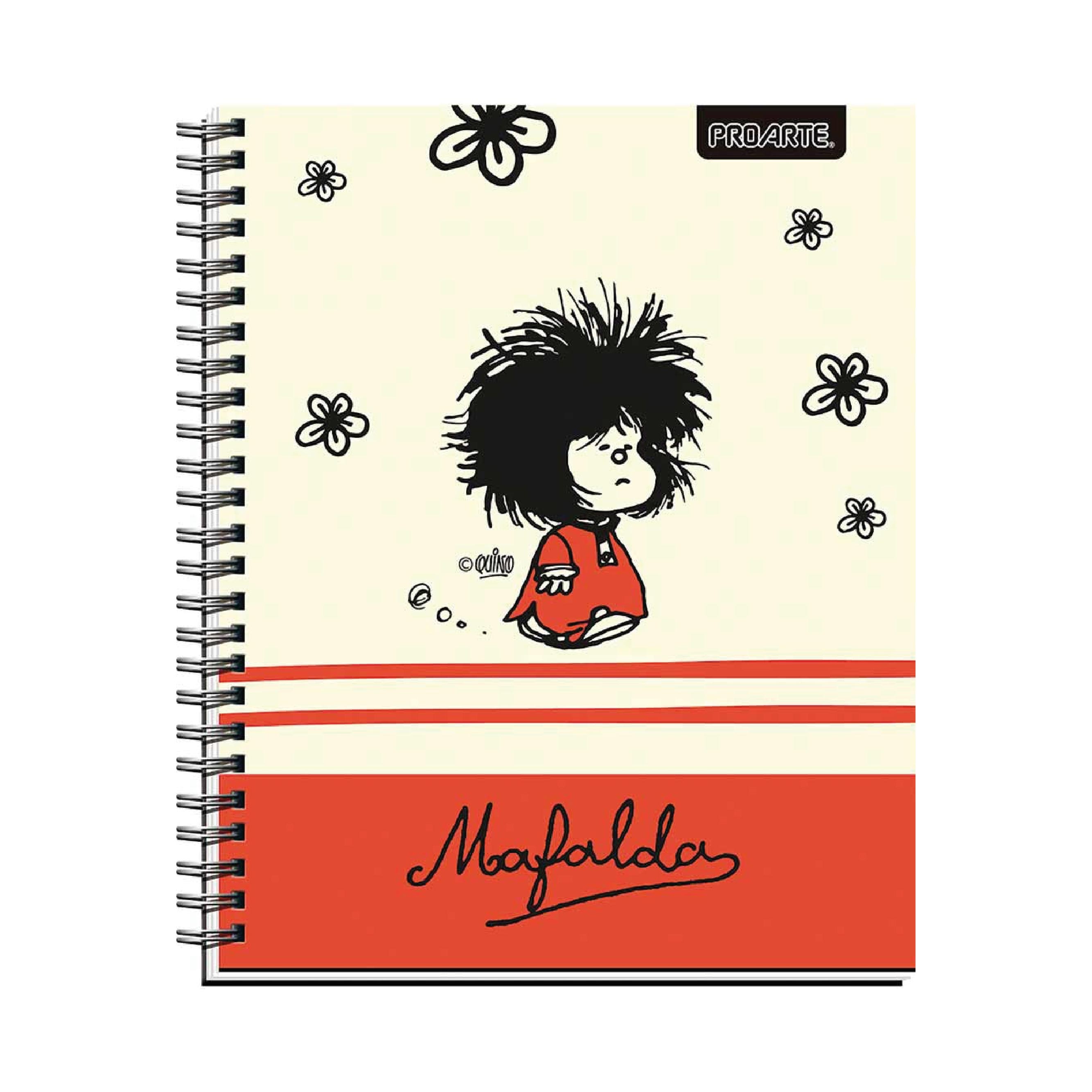 Cuaderno Book Mafalda 150 hojas