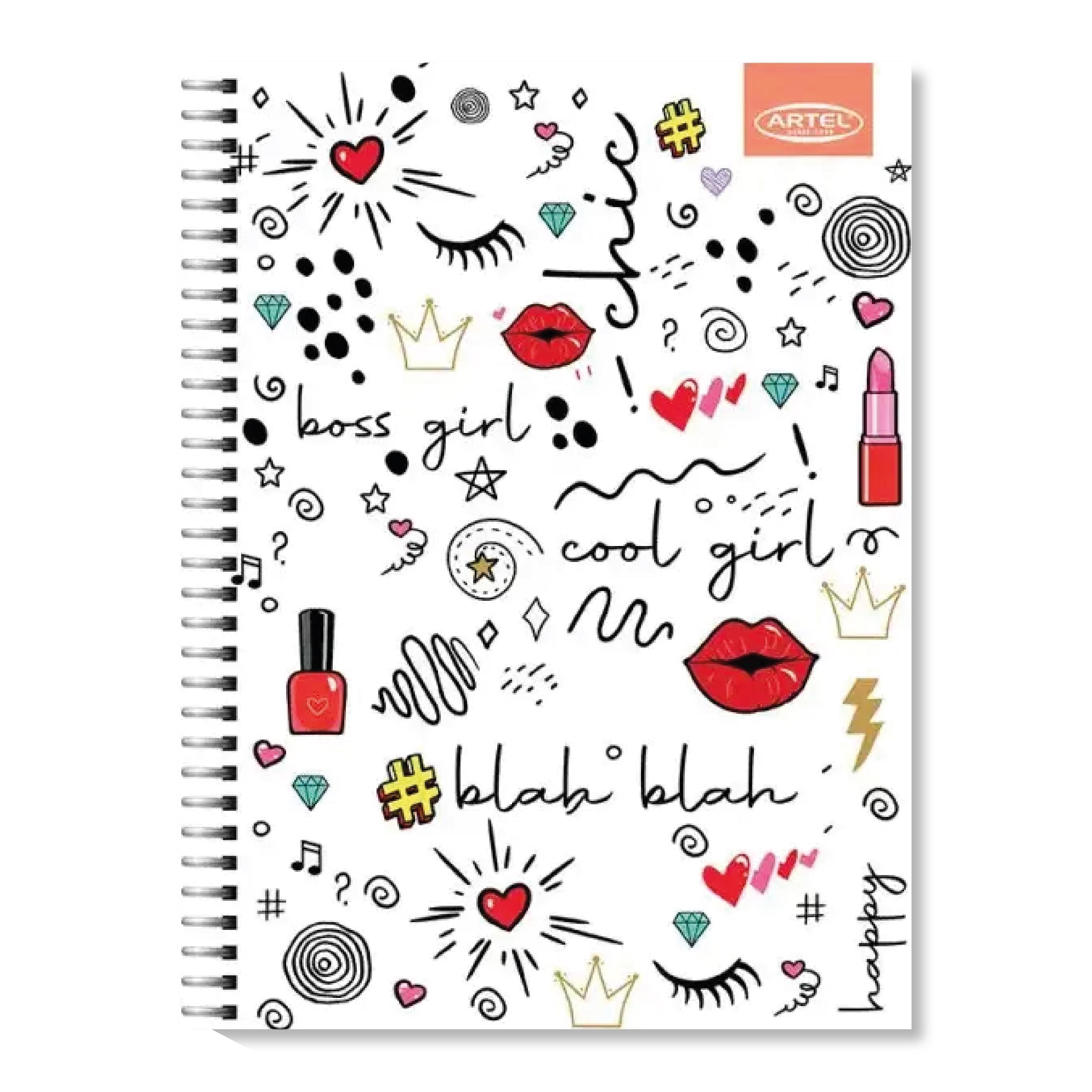Cuaderno Triple Girl Power 150 hojas