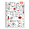Cuaderno Triple Girl Power 150 hojas
