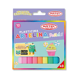 Plasticina Pastel 10 Colores